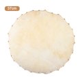 thumbnail image 3 of Cabeza de tambor redondo Bongo tambor africano cabeza de piel de cabra accesorios de piezas de percusión, 3 of 9