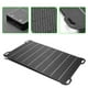 thumbnail image 5 of Cargador de panel solar de 15W 5V con salida USB dual ETFE ligero para banco de energía de teléfono, 5 of 9