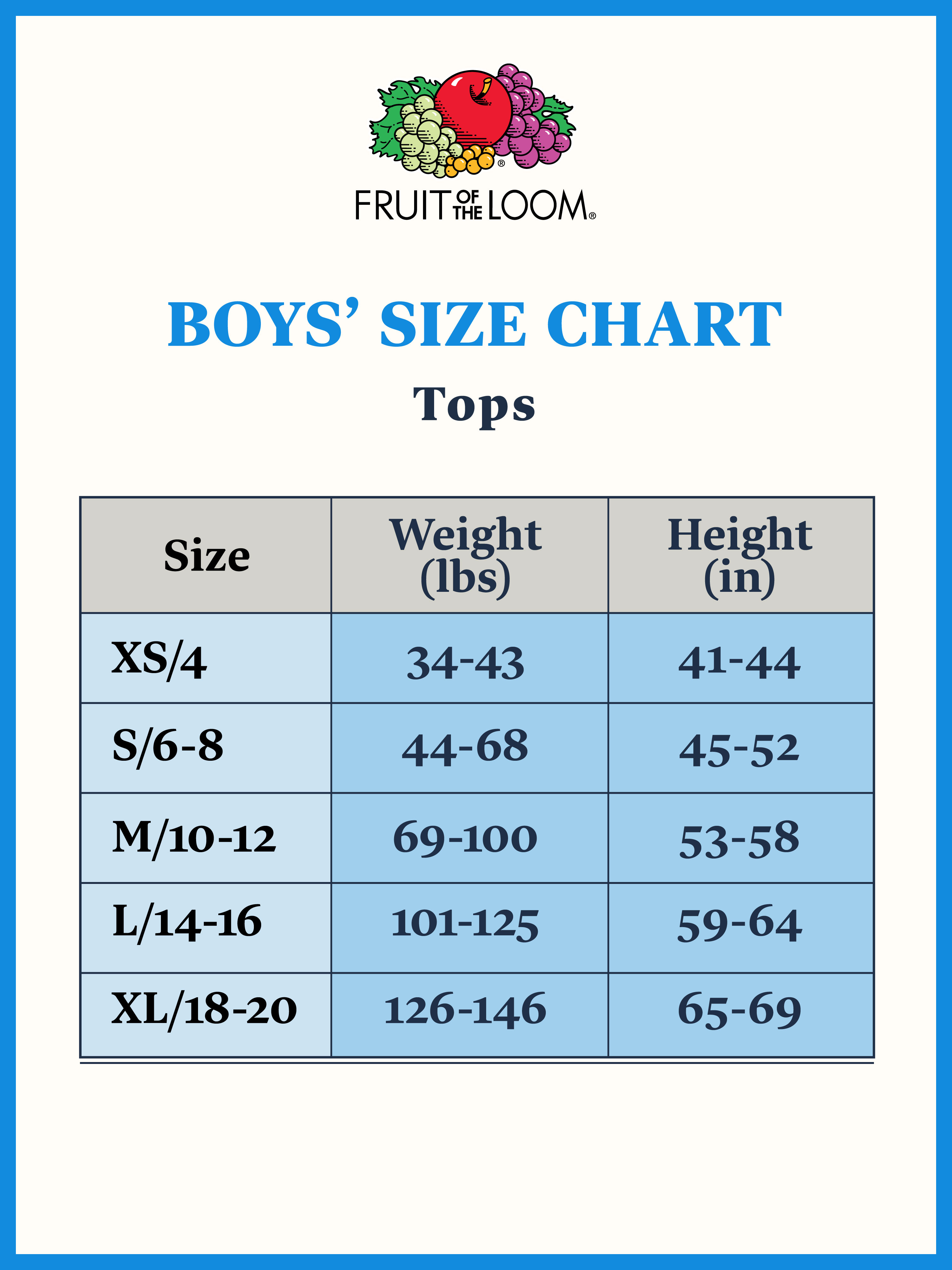 Fruit of the Loom Boys Undershirts, Super Value White Tank, 7 Pack (Little Boys & Big Boys) - image 4 of 4