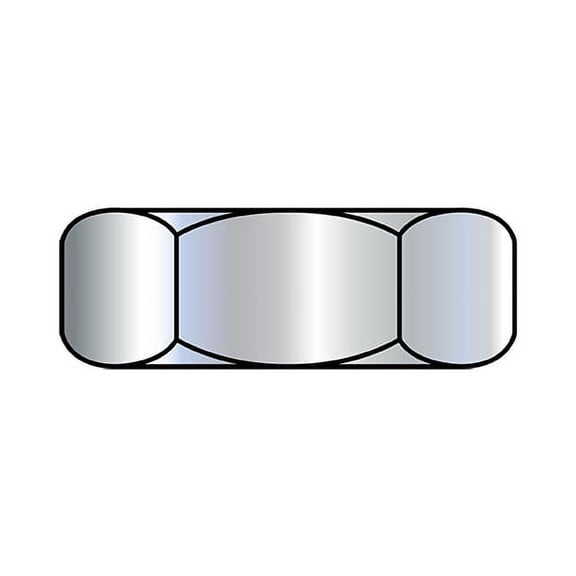 1-1/4-12 Hex Jam Nut Zinc (Pack Qty 60) BC-126NJ