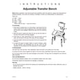 thumbnail image 3 of Adjustable shower transfer bench, 3 of 3