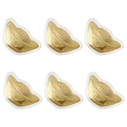 6 PCS Ingot Ornament Wedding Decors Shaped Adornments Gold Modeling Paperweight New Year Delicate Ingots