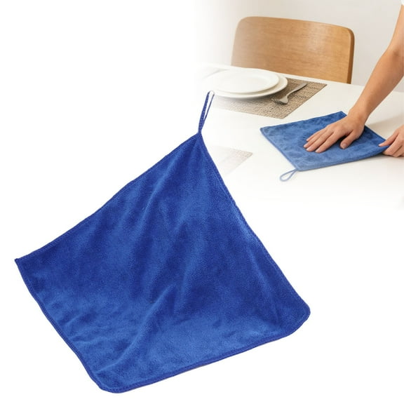 Microfiber Dish Cloth Reusable Kitchen Cleaning Towel, Ultra Absorbent Quick-Dry Lint-Free Washcloth for Countertops, Dishes & Glass