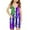 C-Purple, variant on Zwiiyzr Toddler Girl 4Th of July Outfit Spaghetti Straps Stars Usa Flag Romper 5-13 Years Girls Independence Day Outfits Blue