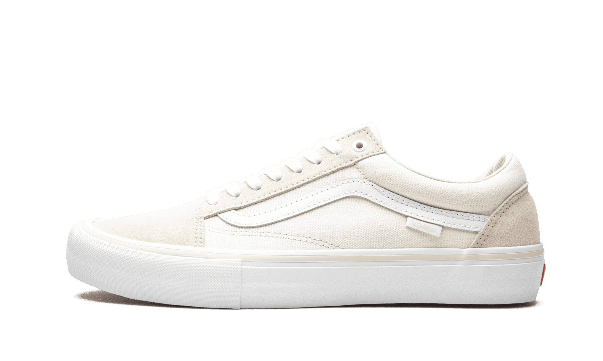 Vans Men\'s Classic Slip On Get Outdoors Marshmallow White Canvas Shoes Sizes NIB Classic Slip-On Checkerboard Shoe in Marshamallow White | Vans main image 3