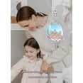 thumbnail image 6 of Dorunmo Mother Daughter Necklace 925 Sterling Silver Daughter Necklace from Mom Moonstone Jewelry for Mom, 6 of 10