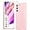 Pink, variant on [3 in 1 for Samsung Galaxy S21 FE 5G Case, with Screen Protector, [Upgraded Enhanced Camera Protection][Microfiber Lining] Shockproof Liquid Silicone Phone Case. (Pink)