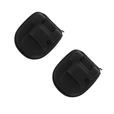 Worgeous 2pcs Fishing Reel Protective Case Shockproof Reel Cover For Baitcasting Durable Fishing Gear Bag Fly Reel Holder Fishing Lure Bag (Left Hand)