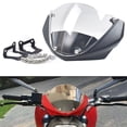 thumbnail image 2 of Windshield with Fairing Meter Sun Visor For Ducati 696 795 796 1100, 2 of 8