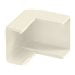 Corner Duct Raceway - C2G Wiremold Uniduct 2700 External Elbow - Ivory - cable raceway outside corner
