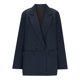 thumbnail image 5 of Blazer para mujer, moderno, informal, versátil, con temperamento, ajustado, con solapa, chaqueta de traje, blusa para mujer, 5 of 5