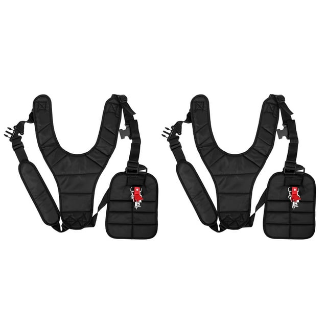 Shisuyan 2pcs Useful Shoulder Strap Grass Cutter Harness Belt Professional Padded Belt