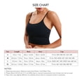 thumbnail image 5 of Camiseta sin mangas de Yoga profesional para mujer, sujetador deportivo acolchado con tirantes finos, camiseta sin mangas para Fitness, deporte y entrenamiento para correr, 5 of 5