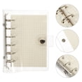 thumbnail image 4 of Miangastore 1 Set of Loose-leaf Notebook Waterproof Binder 6-Rings Binder Notebook Novelty Writing Notepad, 4 of 9