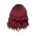 thumbnail image 2 of Qliuoazw Orangeshort Curly Women's Bangs Temperature Silk Hair Whole Wig Headband Wig, 2 of 9