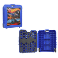 thumbnail image 2 of Hot Wheels 110 Vehicle Playsets Plastic Carrying Case in Blue, for Child Ages 3+, 2 of 6