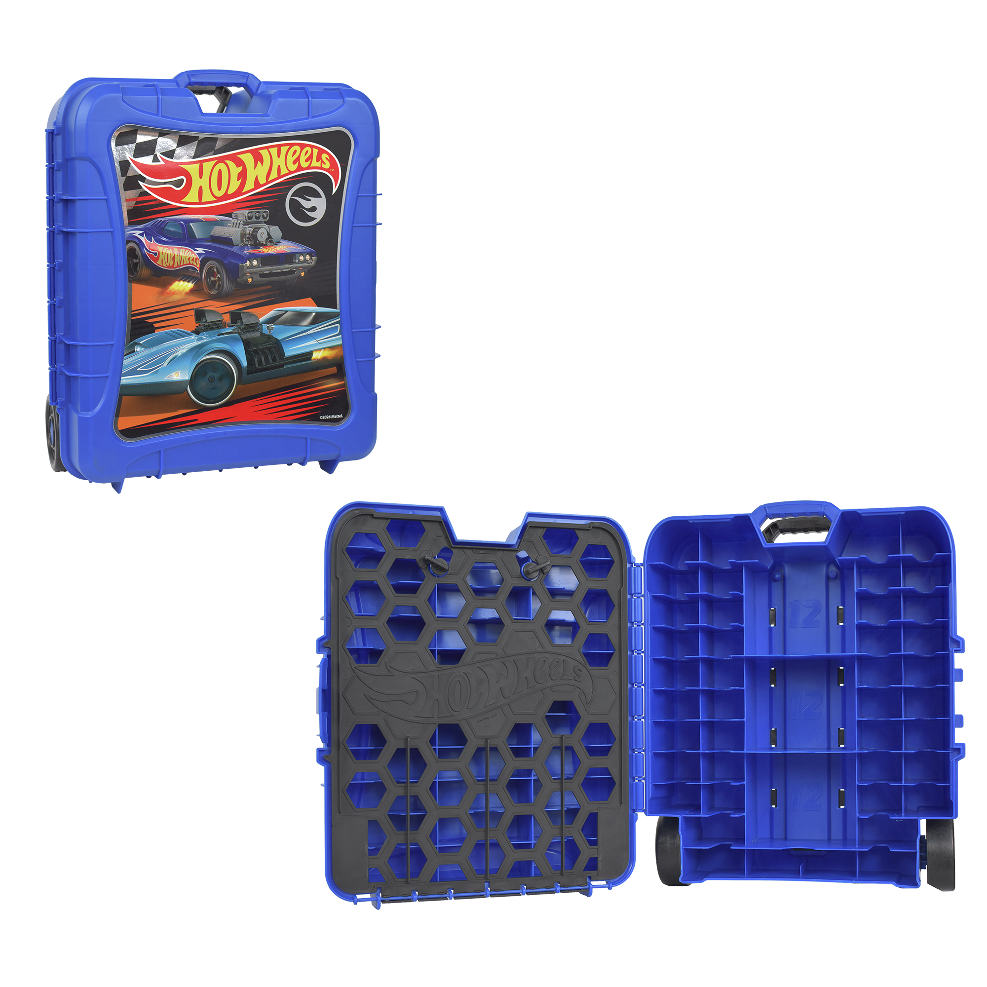 Hot Wheels 110 Vehicle Carrying Case in Blue photo 2