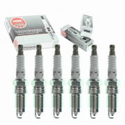 6 pc NGK 2683 V-Power Spark Plugs for 7704 7974 AGSF24CF4 AGSF24N AGSF34CF4 AGSF34N AWSF24CF4 AWSF34CF4 AWSF44CF4 AWSF44CF6 AWSF54CF6 HR9LCY SP408 SP412 SP429 SP506 Ignition Wire Secondary