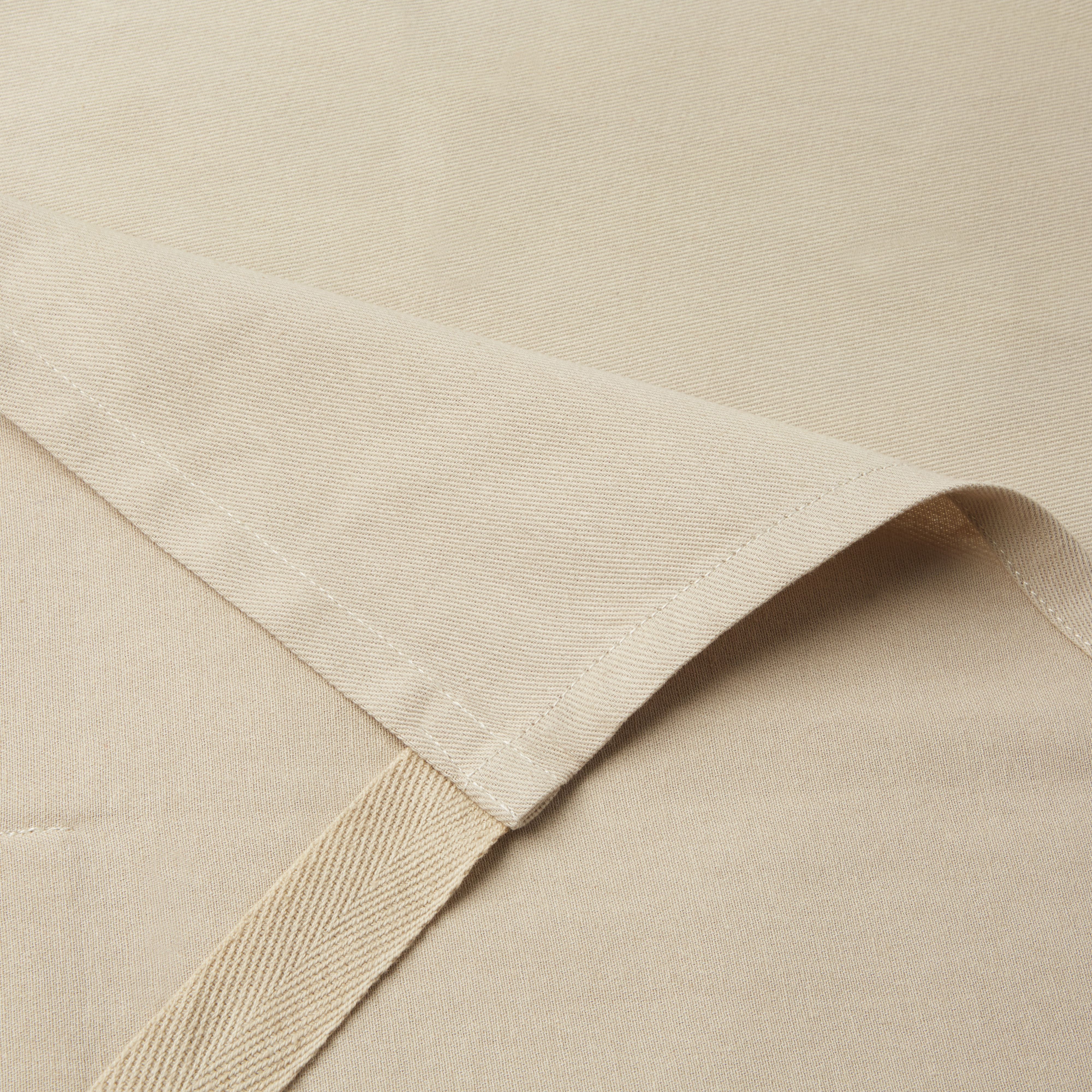 KitchenAid Solid Apron Single Pack, Milkshake Tan, 32"x28"