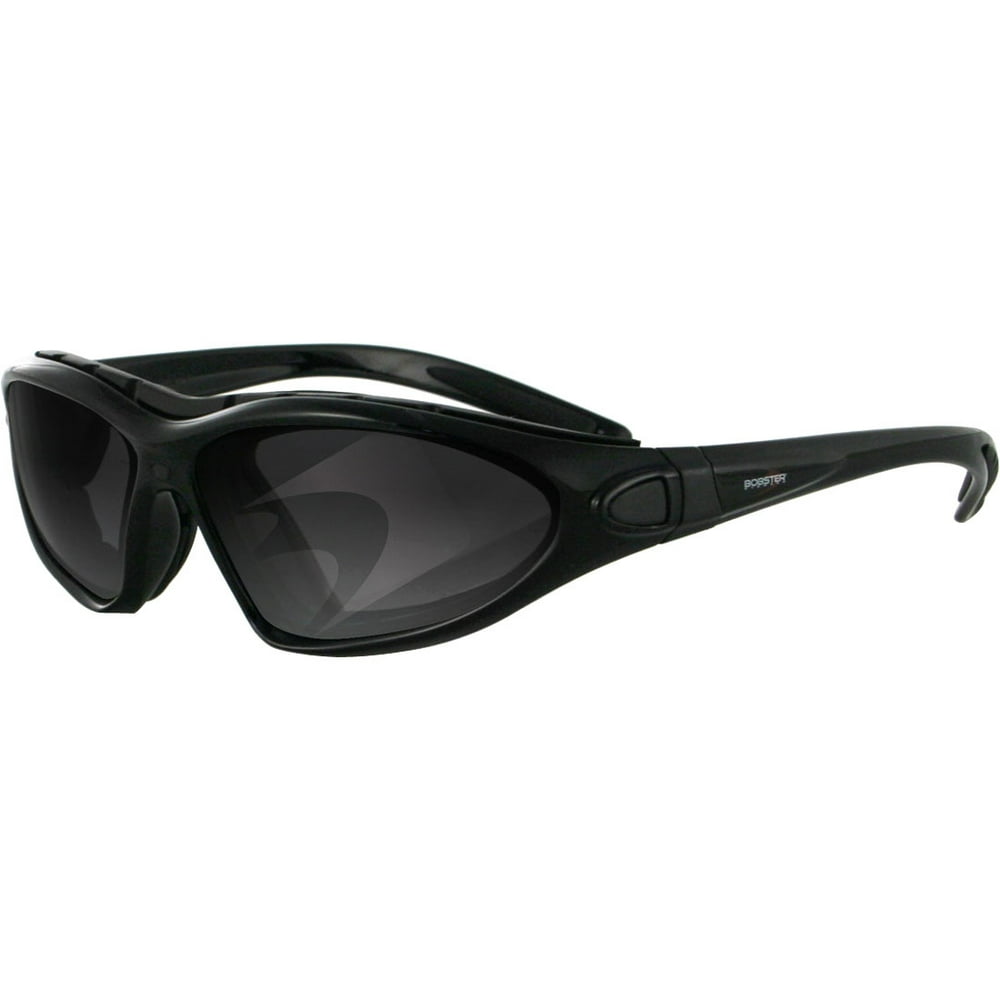 Bobster RoadMaster Convertible Sunglasses, Black Frame