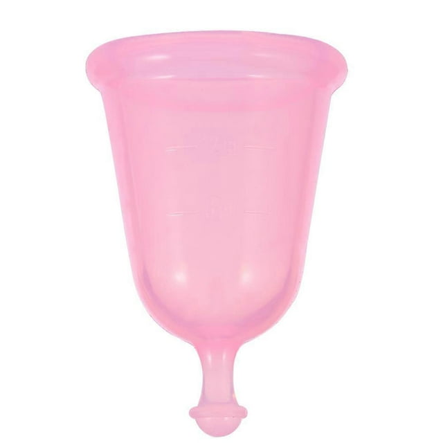 Women Reusable Medical Silicone Leak proof Feminine Hygiene Period Menstrual Cup Pink S