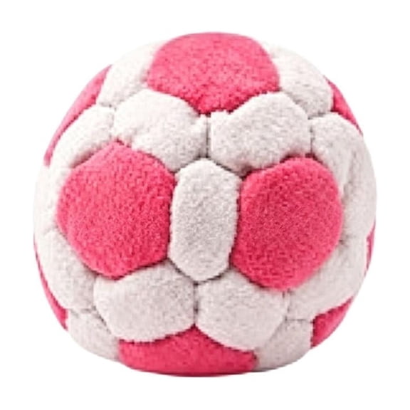 Soccer Footbag Hacky Sack Ball, Premium Cotton Stitched Kick Bag for Foot-Eye Coordination, Portable Freestyle Training Equipment for Kids & Adults, Indoor Outdoor Party Gift