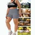 thumbnail image 4 of Axiiglly Biker Shorts for Women Plus Size Stretch High Waisted Quick Dry Yoga Gym Workout Shorts, XL-5XL, 4 of 9