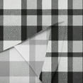 thumbnail image 4 of Boys Girls Plaid Long Sleeve Shirts Casual Crew Neck Loose Pullover Tops Soft Comfy Cute Sport Athletic Fashion Tunic Blouses (Black,3 Years), 4 of 6