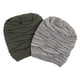 thumbnail image 5 of ¡Guau! Gorro de punto para hombre y mujer, estilo informal, cálido y con forro polar, para exteriores, gorro de invierno de punto con forma de diamante a la moda, 5 of 5