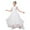 White, variant on WhouRiu Big Girls Dresses Elegant Backless Bow Wedding Gown Tulle Sleeveless Party Pageant Evening Princess Drtess White,Size 7-8 Y