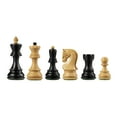 thumbnail image 2 of Bobby Fischer Pièces d'Échecs Zagreb - Ébène/bois - 3.75 Pouces King, 2 of 6