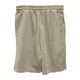 thumbnail image 4 of Men's Summer Knitted Solid Color Casual Short Sleeve T-Shirt Shorts Set S, 4 of 5