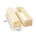 thumbnail image 5 of Opvise 1 Set Sushi Mold Durable Convenient Sushi Making Tool Versatile DIY Sushi Mold Kits for Home Kitchen Love Heart, 5 of 8
