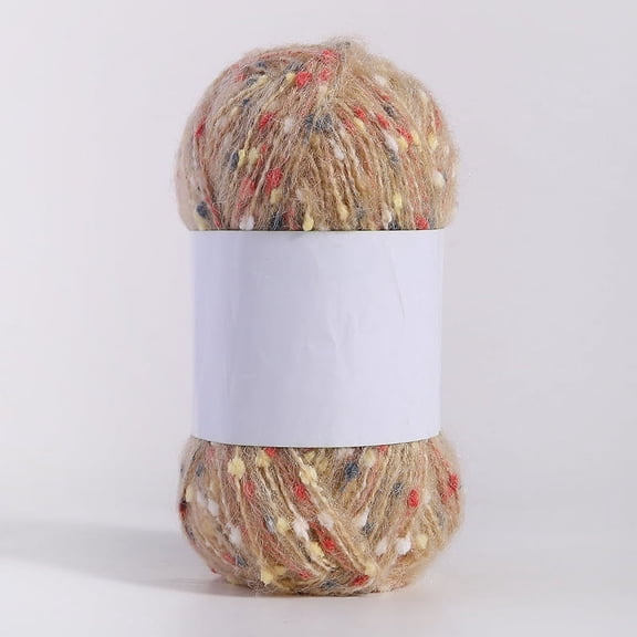Namzi Yarn 50g - Colorful Variegated Hand Mixed Novelty Yarn, Soft Polyester Fiber for Crochet, Knitting & DIY CraftsH