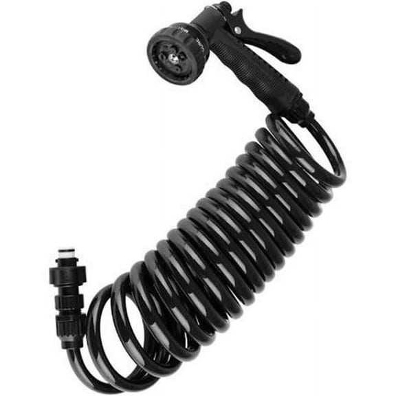 RV Exterior Quick Connect Sprayer & Hose Kit - Black