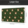 thumbnail image 4 of XMXT Non-Slip Gaming Mouse Pad, Vintage Camping Illustration Mousepad Computer Keyboard Mats Desk Pads Office Decor Accessories, 15.8"x29.51", 4 of 8
