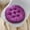 Purple805, variant on Padded Round Chair Cushion | Thick Breathable Linen Seat Pad for Office, Dining, Home | All-Season Comfort, Pressure Relief, Easy Clean, Fits Most Chairs, Durable Fabric, Grey, 1 Pack