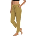thumbnail image 2 of Workout Leggings for Women Plus Size Tummy Control Athletic Soft High Waisted Leggings Solid Color Yoga Leggings, 2 of 7