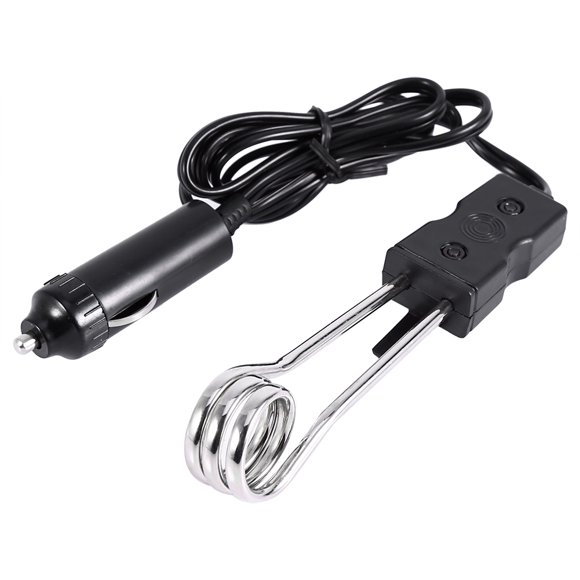 Vikenar Chauffe Immersion 120-140W,12V Mini Portable de L'Alimentation Alimentation Élecifière Voyage de Camping Picicenne Nouvelle
