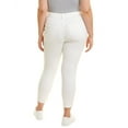thumbnail image 2 of DL1961 womens  Plus Farrow Porcelain Ankle Cut Jean, 26W, White, 2 of 3