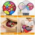 thumbnail image 5 of 29" Large Dart Board for Kids,Kids Dart Board with Sticky Balls,Backyard Outdoor Games Birthday Gifts for 3 4 5 6 7 8 9 10 11 12 Year Old Boys Girls, 5 of 8