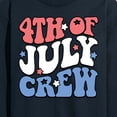 thumbnail image 3 of Instant Message - Fourth Of July Crew - Men's Long Sleeve T-Shirt, 3 of 6