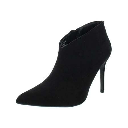 

Journee Collection Womens Faux Suede Ankle Pointed Toe Heels