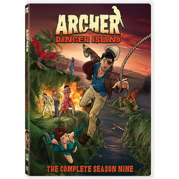 archer danger island season 9 dvd walmart com