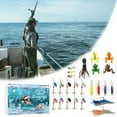 thumbnail image 1 of The Fishhook 24 Day Advent Calendar Set Builds Daily Excitement With Blind Surprise Boxes For Family Holiday Tradition, 1 of 6