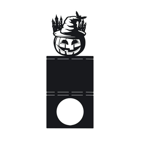 Decoraciones para fiestas de Halloween Portavelas para mesa Accesorios góticos para centros de mesa