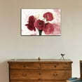 thumbnail image 3 of wall26 - Canvas Wall Art - Red Poppy Flower on Watercolor Style Background - Gallery Wrap Modern Home Art | Ready to Hang - 32x48 inches, 3 of 4