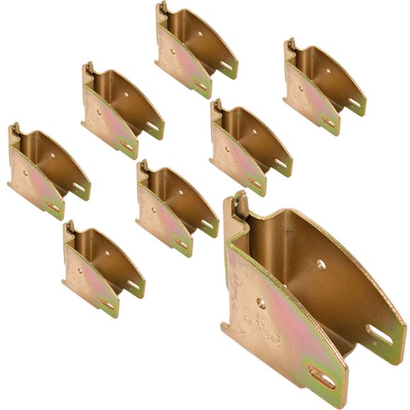 E Track 1845 Beam Socket for Cargo Control, Shelf Brackets, Lofts Inside of Trailers - 8 Pack