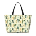 thumbnail image 2 of Pofeuu Seahorse Print Beach Bag,Waterproof Sandproof Beach Tote Bag, Large Capacity Foldable Beach Bags for Women, 2 of 7