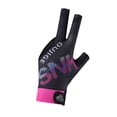 thumbnail image 4 of Guante de Billar Zulema Antideslizante Mano Izquierda 3 Dedos Negro Rosa, 4 of 8